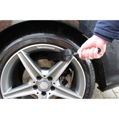 Vikan Transport Systeem velgborstel zacht  zwart 65mm