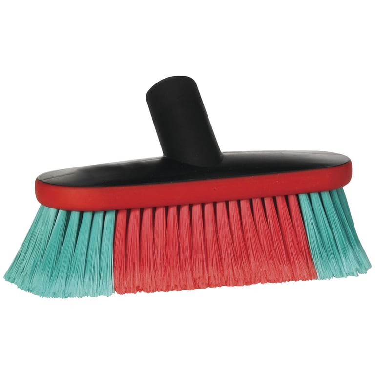 Vikan wasborstel met watertoevoer ovaal 23cm