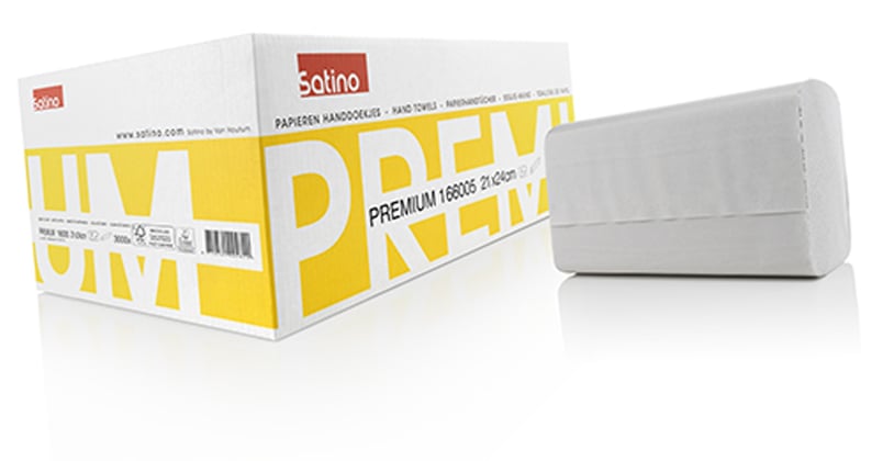 Satino Premium papieren handdoekjes tissue