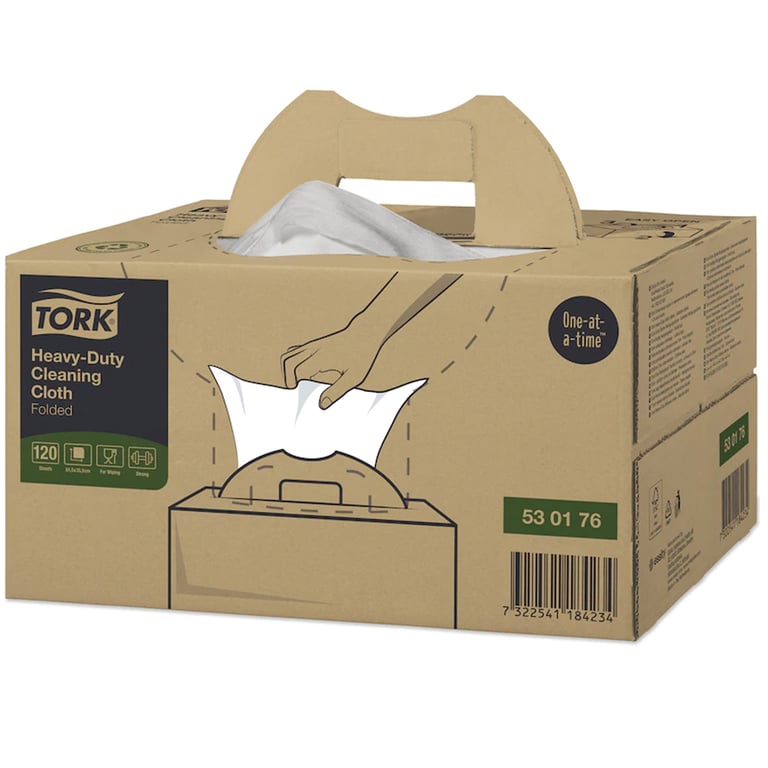 Tork Heavy-Duty reinigingsdoek XL in handy box 120st