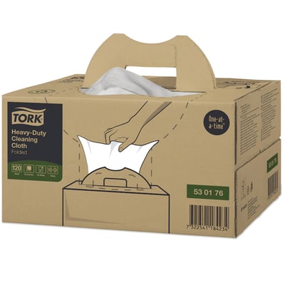 Tork Heavy-Duty reinigingsdoek XL in handy box  120st