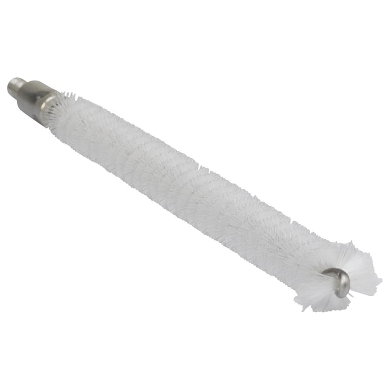 Vikan pijpenborstel Ø12x190mm wit tbv flexibele kabel