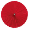 Vikan pijpenborstel 205x60mm rood 
