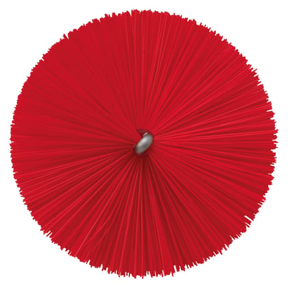 Vikan pijpenborstel 205x60mm rood 