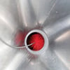 Vikan pijpenborstel 205x60mm rood 