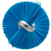 Vikan afvoerborstel polyester vezel blauw