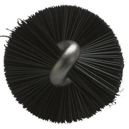 Vikan afvoerborstel polyester vezel zwart