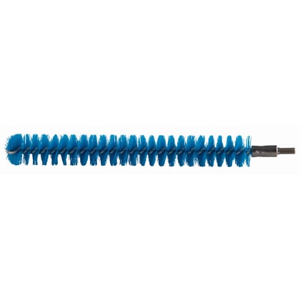 Vikan draadborstel voor flexibele kabel medium diameter 20mm x 200mm blauw