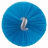 Vikan draadborstel voor flexibele kabel medium diameter 20mm x 200mm blauw