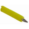 Vikan draadborstel voor flexibele kabel medium diameter 20mm x 200mm geel