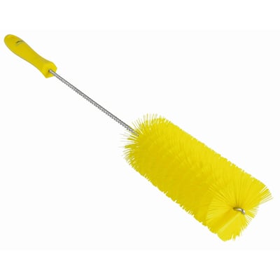 Vikan draadborstel 60mm geel RVS hygiënisch