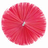 Vikan draadborstel 60 mm roze RVS hygiënisch