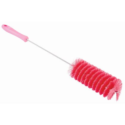 Vikan draadborstel 60 mm roze RVS hygiënisch