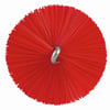 Vikan draadborstel 40 mm RVS hygiënisch rood