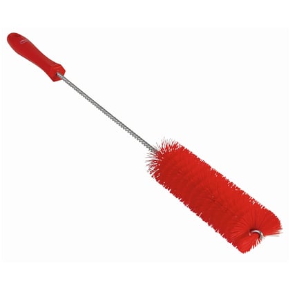 Vikan draadborstel 40 mm RVS hygiënisch rood