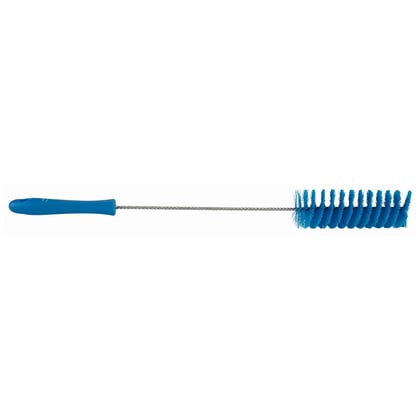 Vikan draadborstel 50mm RVS hygiënisch blauw medium