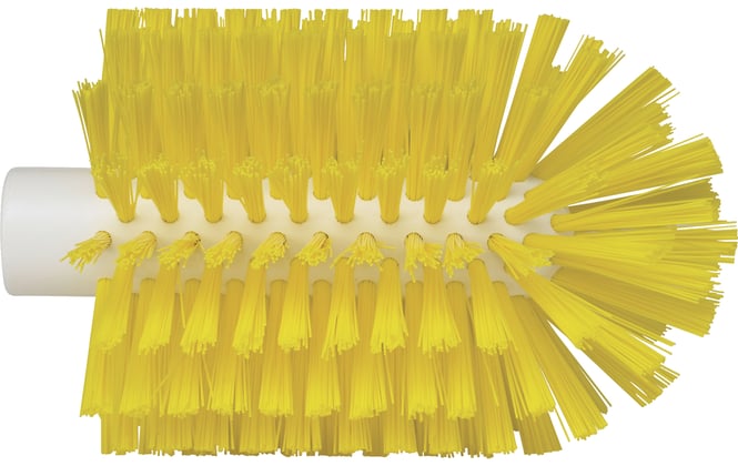 Vikan pijpenborstel steelverbinding 170x103mm geel
