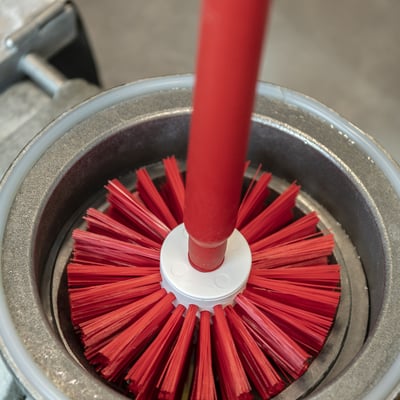 Vikan hygiene pijpenborstel rood