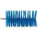 Vikan draadborstel voor flexibele kabel diameter 90x200mm blauw