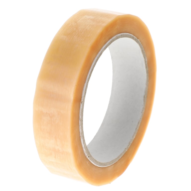 CaluPackit PVC verpakkingstape transparant of bruin