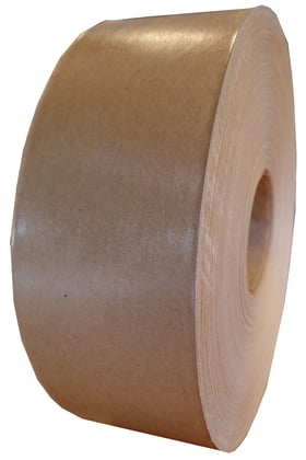 CaluTape papierentape 50mmx200mtr bruin zonder kern