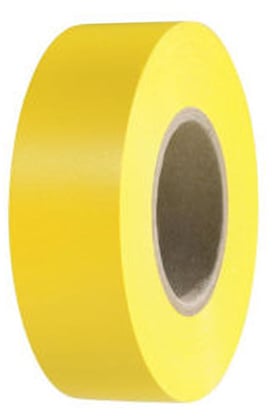 PVC Tape geel rol 50mmx66mtr 
