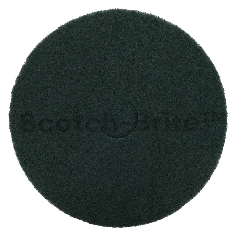 3M Schrob-vloerpad groen nylon 432mm (17")