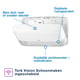 Tork  toiletpapierdispenser mini jumborollen  T2 systeem wit