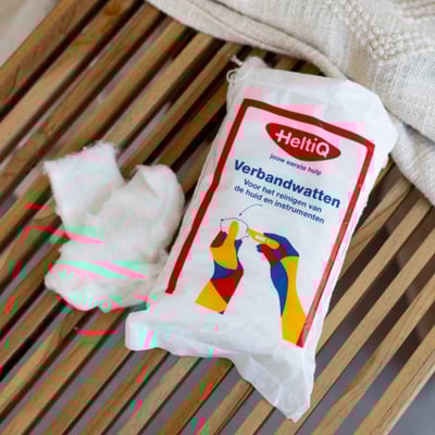 HeltiQ Verbandwatten 50 gram 