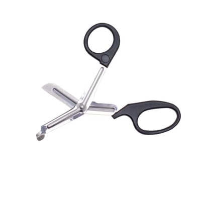 Verbandschaar RVS met kunststof greep 19cm 