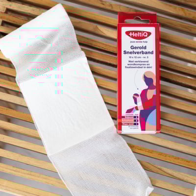 HeltiQ Gerold Snelverband nr. 3 10 x 12 cm 