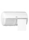 Tork Box Twin toiletpapierdispenser  voor 2 standaard toiletrollen wit