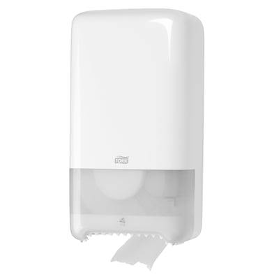 Tork toiletpapierdispenser voor compactrollen wit