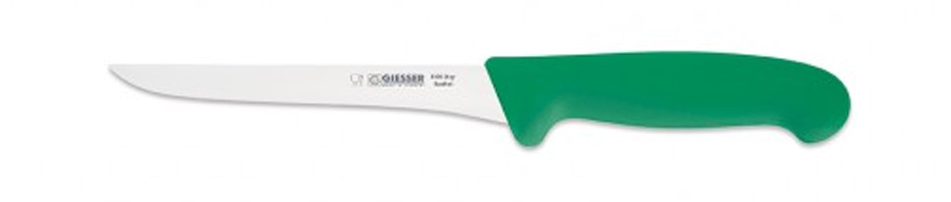 Giesser uitbeenmes lemmetlengte 21cm groen