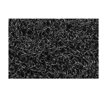 Spaghetti desinfectiemat poolhoogte 10mm  zwart 90x120cm