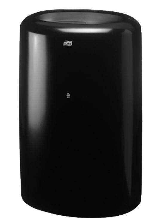 Tork afvalbak 50ltr kunststof zwart