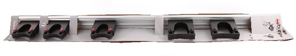Toolflex ophangsysteem 90cm aluminium incl. 5 klemmen