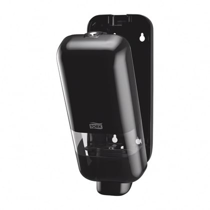 Tork zeep en handdesinfectie dispenser zwart S4 
