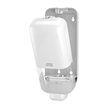 Tork zeep en handdesinfectie dispenser zwart S4 