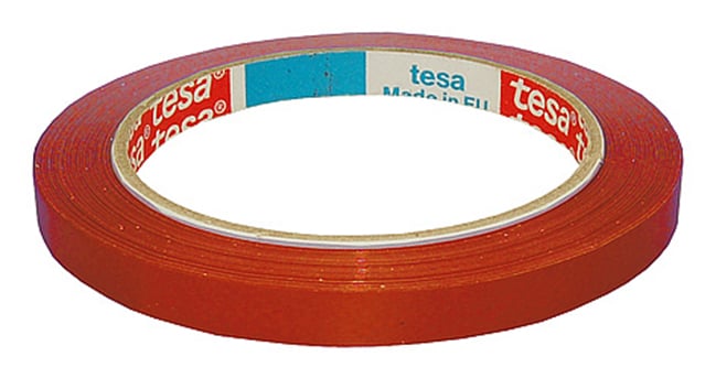 Tesa PVC sluittape rood 9mm x 66mtr 