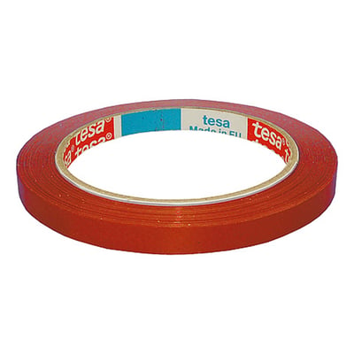 Tesa PVC sluittape rood 9mm x 66mtr 