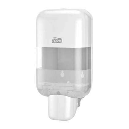 Tork Mini zeep en handdesinfectie dispenser wit  