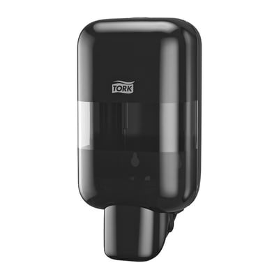 Tork mini zeep en handdesifectie dispenser zwart 
