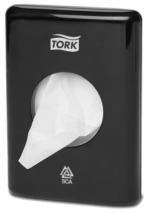 Tork dispenser voor hygienezakjes zwart type B5