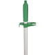 Vikan combinatieset blik-veger met lange steel  afsluitbaar groen