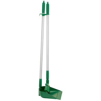 Vikan staande stoffer en blik set 330mm groen