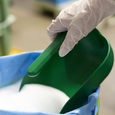 Vikan hygiene ergonomische handschep 270mm groen 2ltr