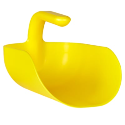 Vikan hygiene ergonomische handschep 270mm geel 2ltr
