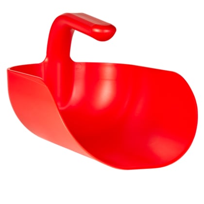 Vikan hygiene ergonomische handschep 270mm rood 2ltr