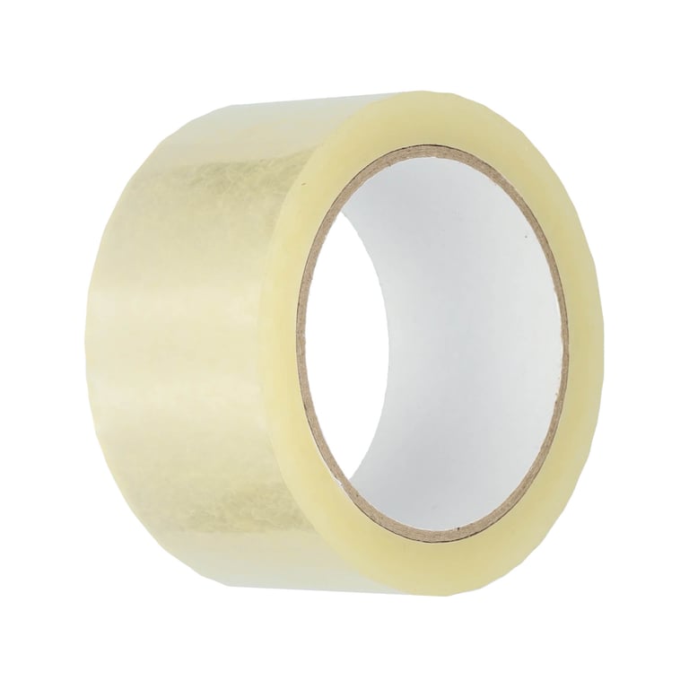 Verpakkingstape transparant 35my